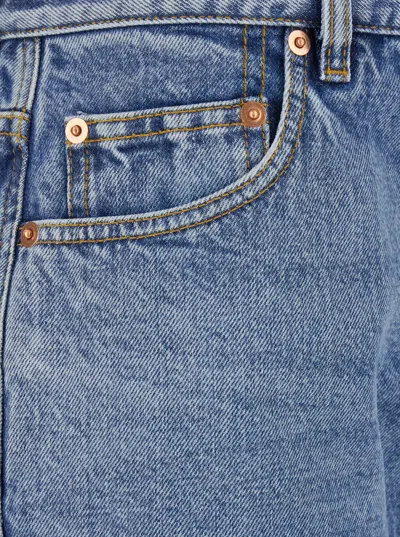 Gucci Balloon Jeans In Blue