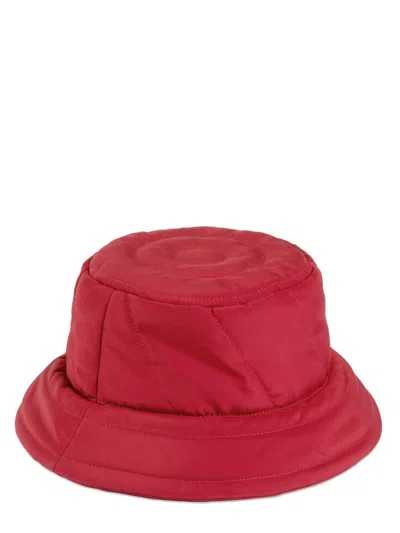 Gucci Quilted Wide Brim Bucket Hat In Pink