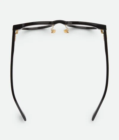Bottega Veneta Round Frame Mirror In Black
