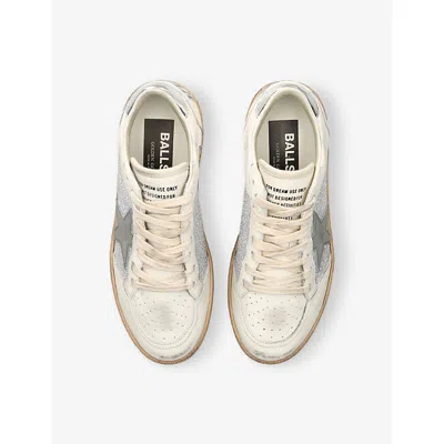 Golden Goose Ball Star Sneakers In White/oth