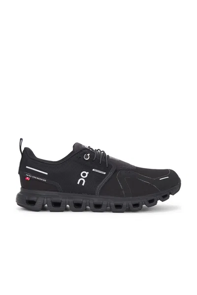 On Cloudmster Void Rubber-trimmed Mesh Running Sneakers In Black