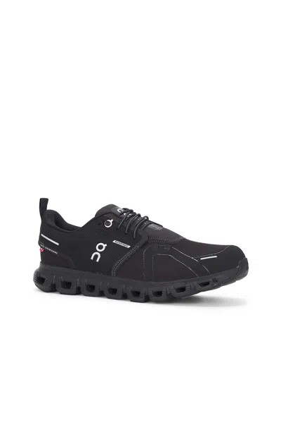 On Cloudmster Void Rubber-trimmed Mesh Running Sneakers In Black