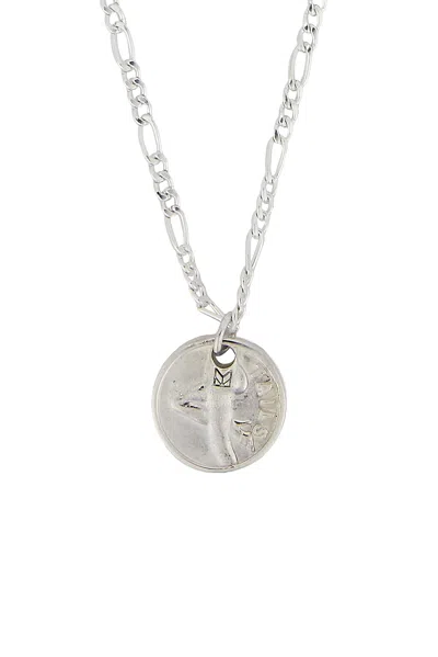 Maple Freaky Tails Chain Necklace In Silver 925