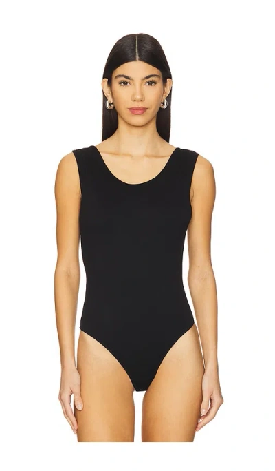 Agolde Ara Bodysuit In Black