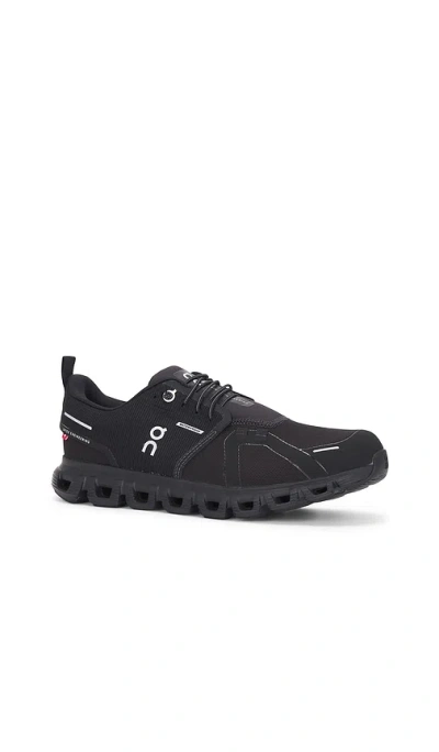 On Cloudmster Void Rubber-trimmed Mesh Running Sneakers In Black