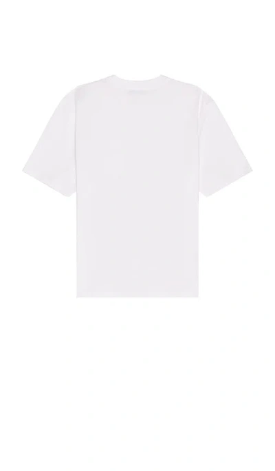 Krost Rivet Pocket Oversized Tee In White