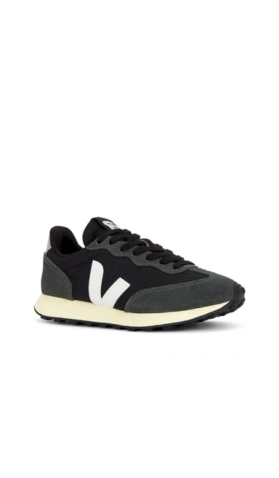 Veja Woman Sneakers Lead Size 5 Textile Fibers In Black