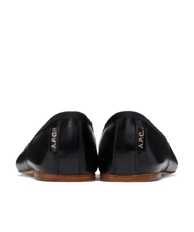Apc A.p.c. Ballerina-slippers In Black
