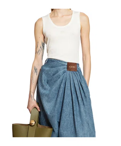 Loewe Anagram Tank Top In White
