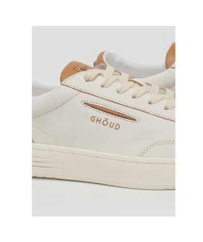 Ghoud Round Toe Low-top Casual Shoes In White