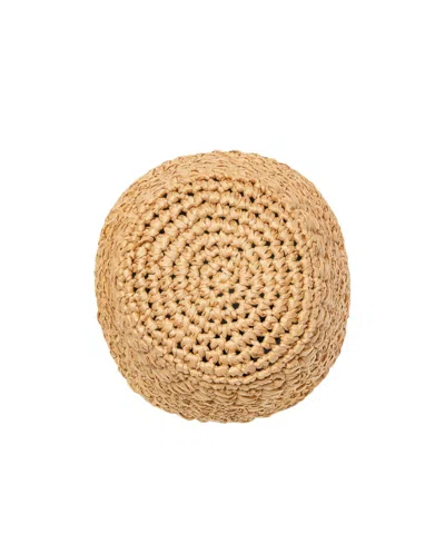 Loro Piana Jasmine Raffia Bucket Hat In Cream