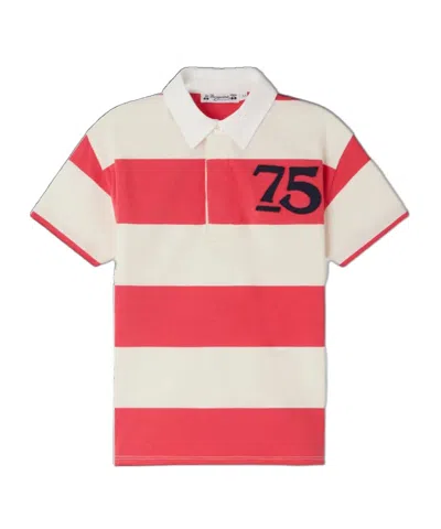 Bonpoint Short Sleeve Polo Shirt In White