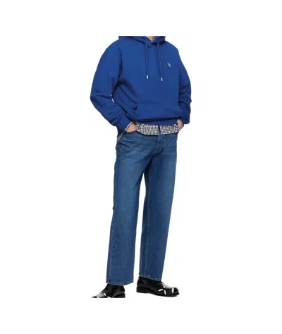 Ader Error Jeans With Belt Loops In Blue