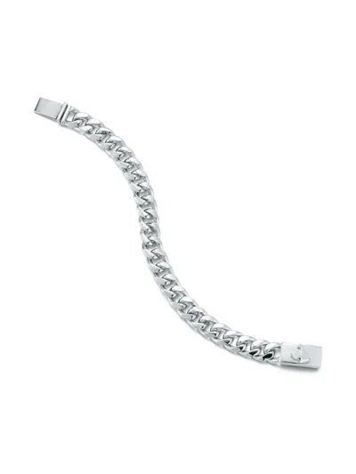 Mateo Logo-embellished Chain Bracelet In 银色