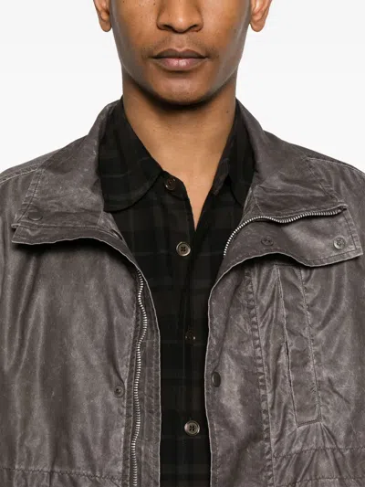 Our Legacy Firm Brown Vest With Vintage Effect In 褐色