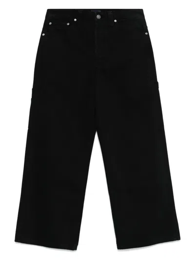 Khaite Abigail Jeans In Black