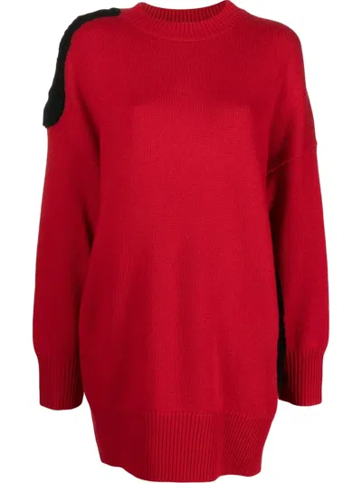 镂空细节初剪羊毛羊绒毛衣