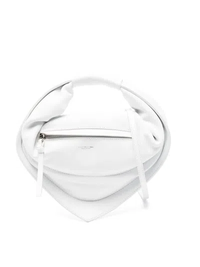 Federico Cina Mini Tortellino Tote Bag In White