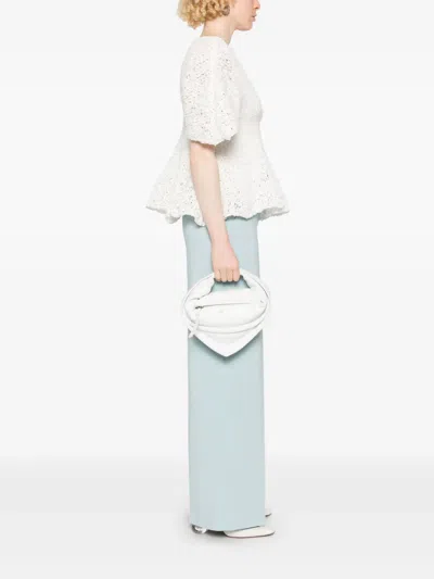 Federico Cina Mini Tortellino Tote Bag In White