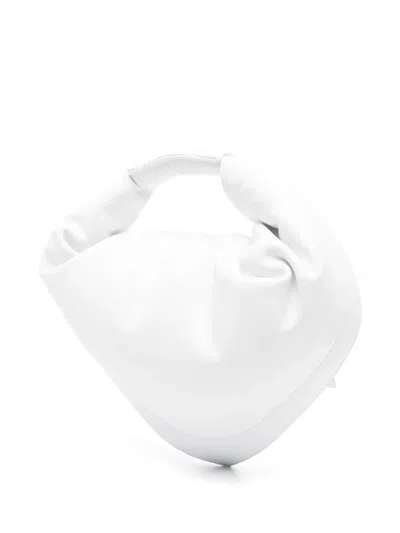 Federico Cina Mini Tortellino Tote Bag In White