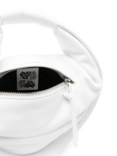 Federico Cina Mini Tortellino Tote Bag In White