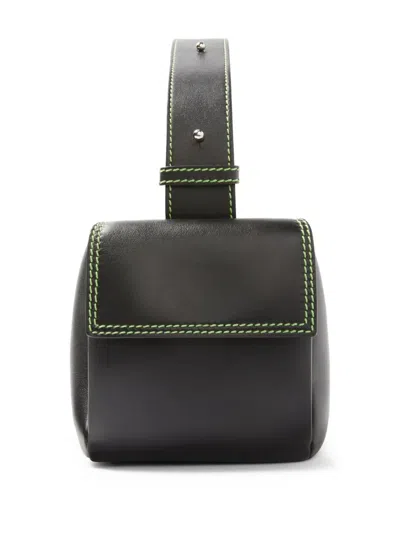 Sunnei Structured Shoulder Bag In 黑色