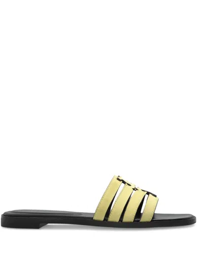Tory Burch Ines Slides In 黄色