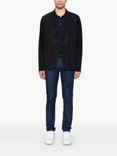 Jacob Cohen Slim Fit 5 Pocket Bard Denim In 蓝色