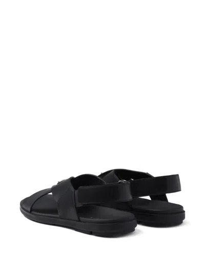 CROSS-STRAP SANDALS