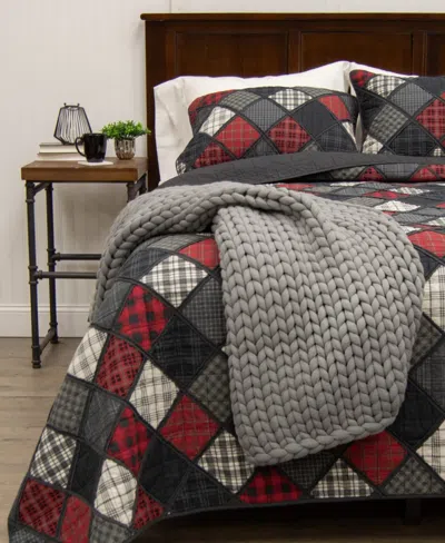 Donna Sharp Lumberjack Rustic 3-pc. Quilt Set, Queen In Multi