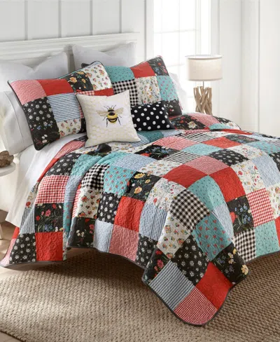Donna Sharp Wild One Patch 3-pc. Quilt Set, King In Multi