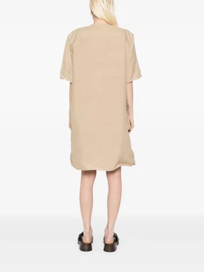 Jnby Four-pockets Dress In Neutrals
