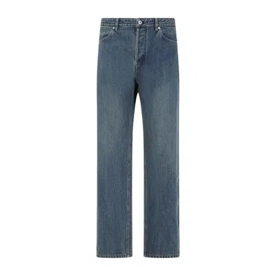 Jil Sander Basic Straight-leg Jeans In Blue
