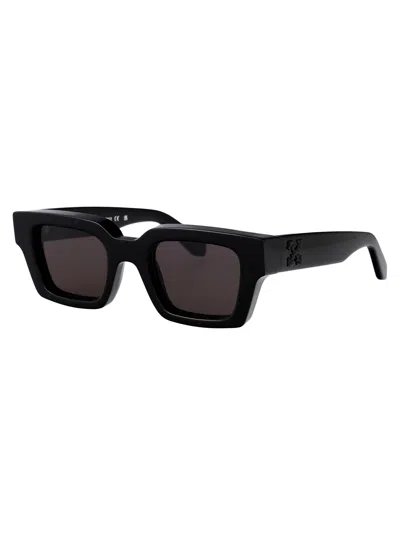 Off-white Black Silverstone Sunglasses In Black Dark Grey