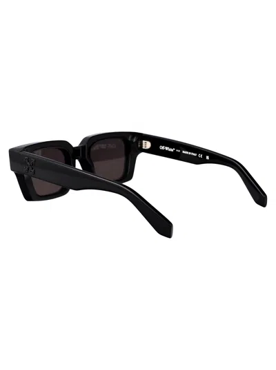 Off-white Black Silverstone Sunglasses In Black Dark Grey