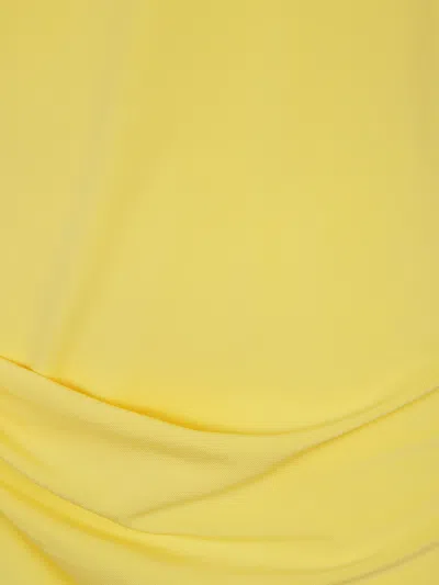 Jacquemus Le Haute Peplo Top In Yellow