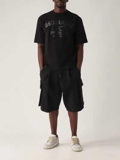 Dsquared2 Bermuda Cargo In Nero