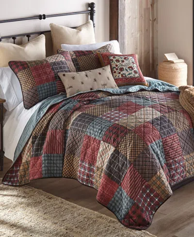 Donna Sharp Appalachia Plaid 3-pc. Quilt Set, King In Multi