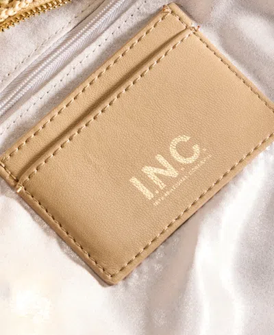 Inc International Concepts Chloiey Extra Large 2-in-1 Tote, Exclusively At Macy's In Blue,vanilla