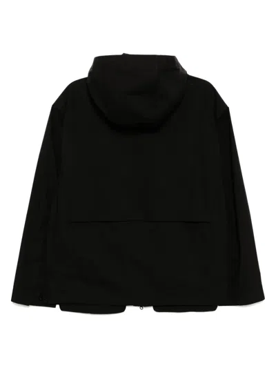 Croquis Military Hooded Jacket In Black