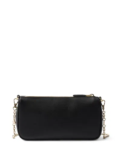 Prada Re-edition 2000 Chain Shoulder Bag In Black | ModeSens