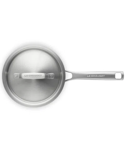 Le Creuset Essential Stainless Steel Round Saucepan With Lid, 2 Qt. In Stainless Steel