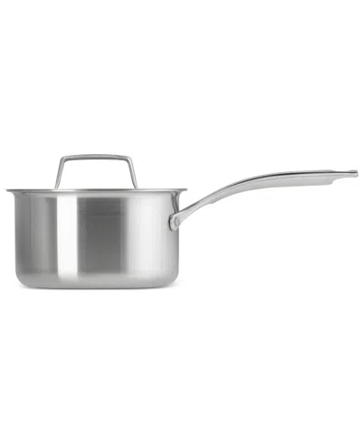 Le Creuset Essential Stainless Steel Round Saucepan With Lid, 2 Qt. In Stainless Steel