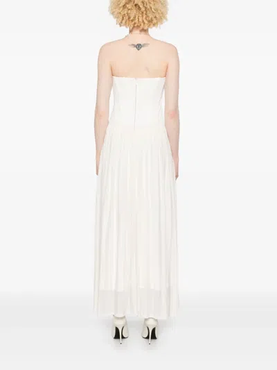 Simkhai Adayls Midi Dress In White