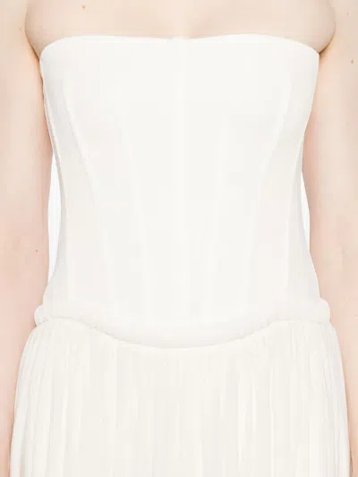 Simkhai Adayls Midi Dress In White