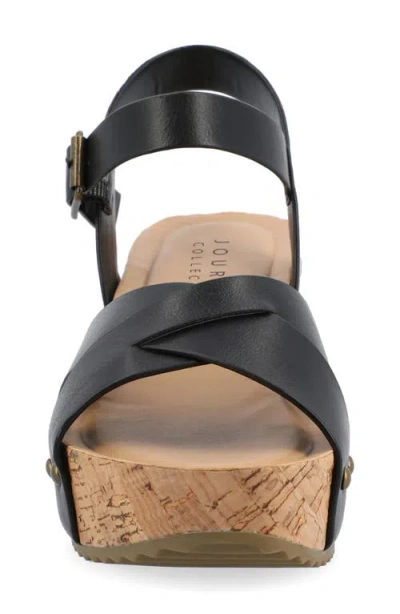 Journee Collection Collection Women's Tru Comfort Foam Valentina Sandals In Black