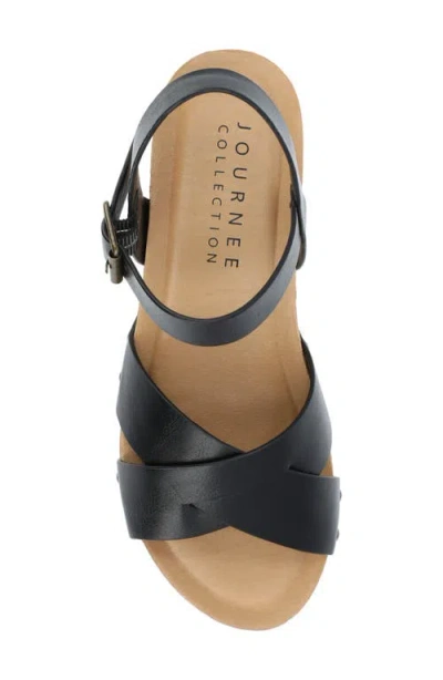Journee Collection Collection Women's Tru Comfort Foam Valentina Sandals In Black