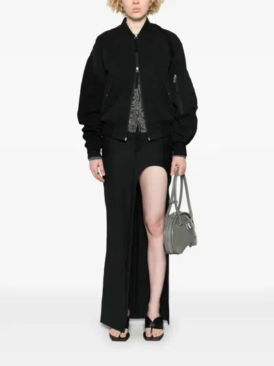 Helmut Lang Ma1 Bomber Jacket Front Pockets In Black