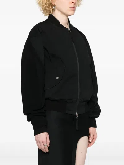 Helmut Lang Ma1 Bomber Jacket Front Pockets In Black