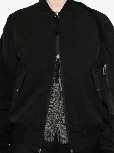 Helmut Lang Ma1 Bomber Jacket Front Pockets In Black